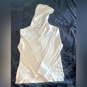 NWT WHITE HOODIE